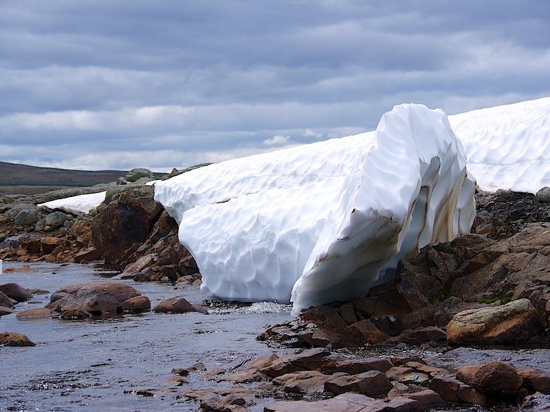 Sneeuw op de Hardangervidds
