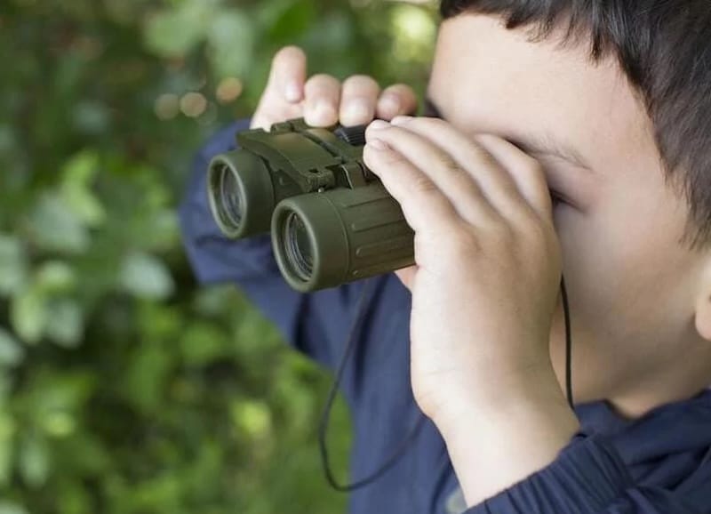 Kikkerland Huckleberry verrekijker. Vakantiecadeautje