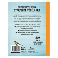 Vogelgids voor kids achterkant boekje