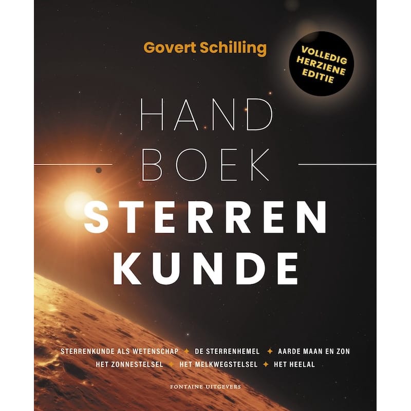 Handboek sterrenkunde Voorkant