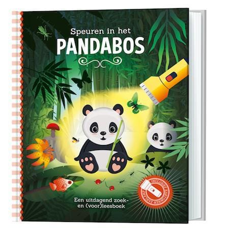 Zaklampboek Speuren in het pandabos