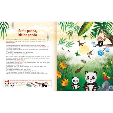 Zaklampboek Speuren in het pandabos - Afbeelding 3