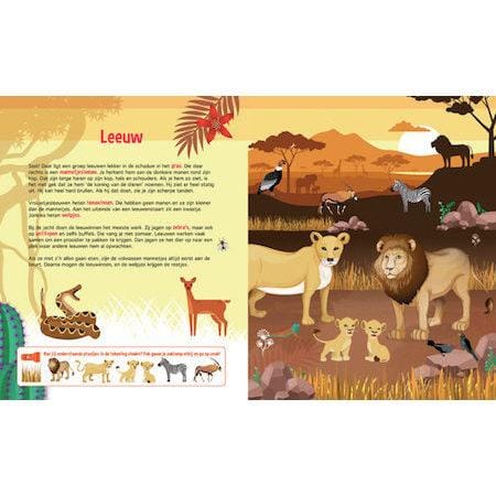 Zaklampboek Speuren naar wilde dieren - Afbeelding 4