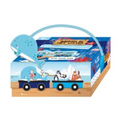 Puzzeltrein dieren in het water