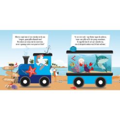 Puzzeltrein dieren in het water