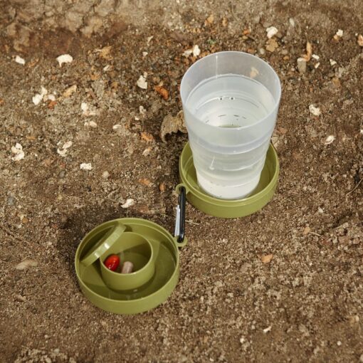 kikkerland opvouwbaar drinkglas
