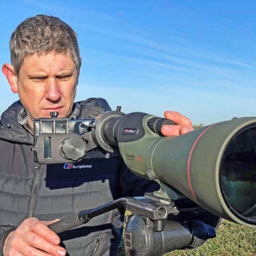 Smartoscope Vario-Adapter voor Smartphones (Incl. Optiekarm K30)
