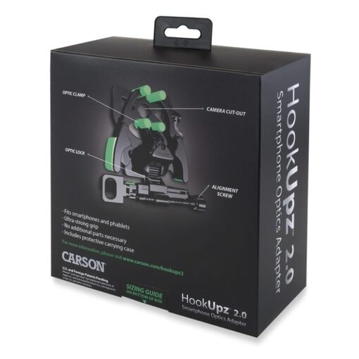 Carson Universele Smartphone Adapter IS-200 HookUpz 2.0 voor digiscoping
