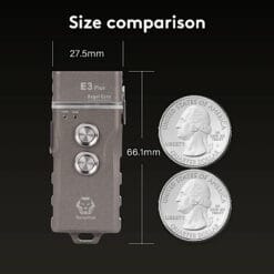 RovyVon Angel Eyes E3 Plus AAA Battery EDC zaklamp