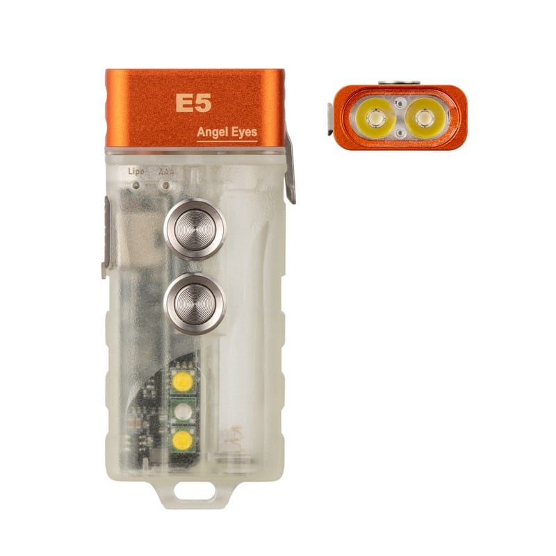 RovyVon Angel Eyes E5 GITD EDC zaklamp