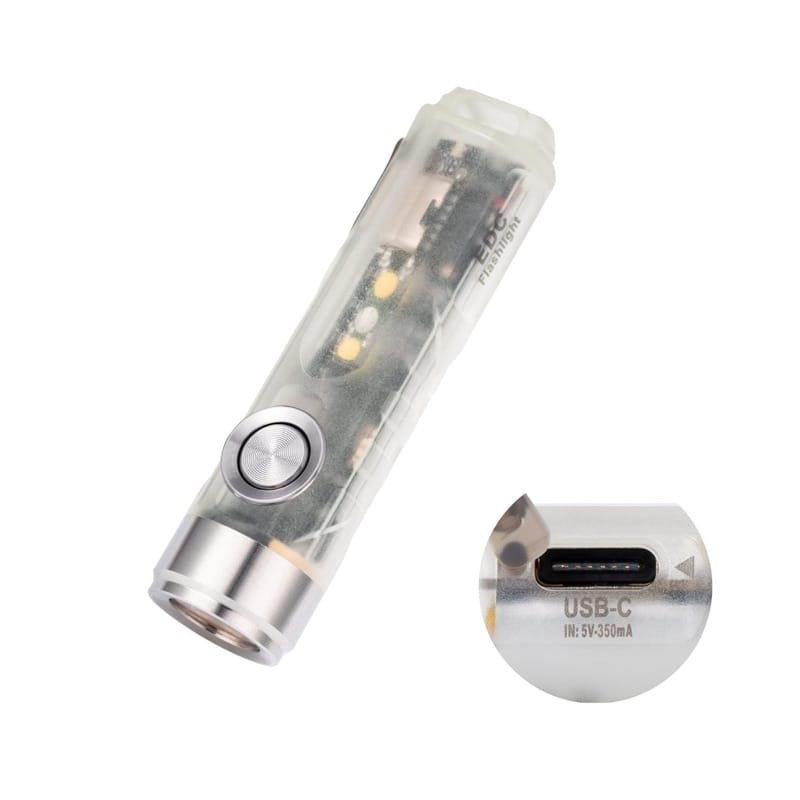 RovyVon Aurora A5 - EDC Zaklamp - Glow in the dark (GITD)