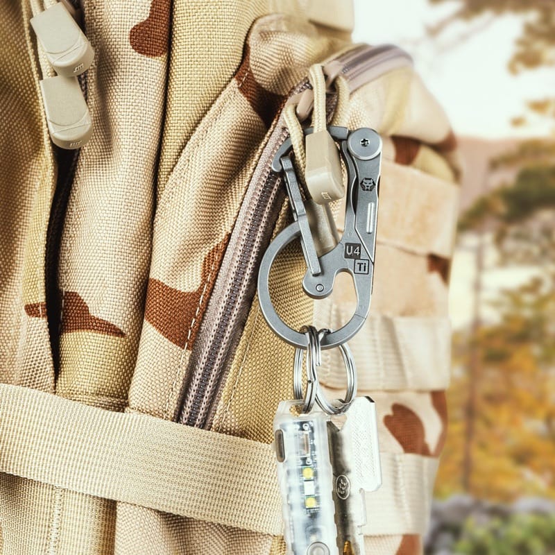 RovyVon Utility U4 Keychain Carabiner Knife