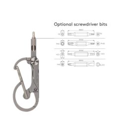 RovyVon U4 Pro Titanium EDC Carabiner Multitool