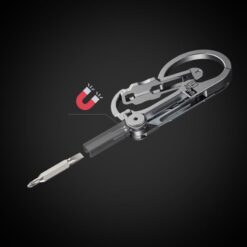 RovyVon U4 Pro Titanium EDC Carabiner Multitool