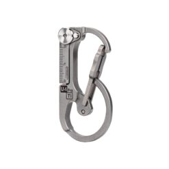 RovyVon U4 Pro Titanium EDC Carabiner Multitool