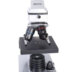 Byomic microscoop met koffer en toebehoren