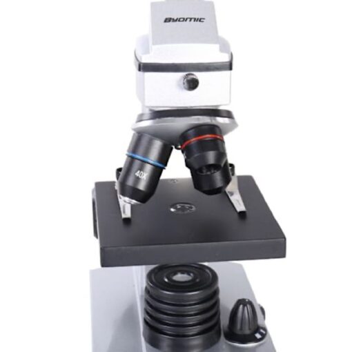 Byomic microscoop met koffer en toebehoren