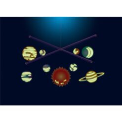 4M glow in the dark bouwpakket zonnestelsel