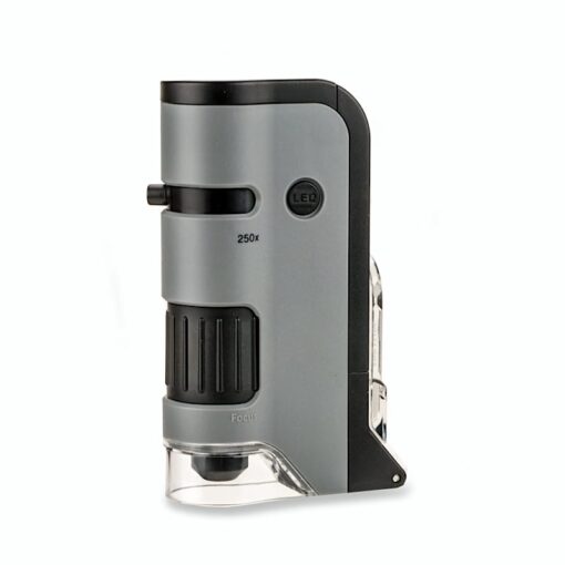 Carson Handmicroscoop Microflip 100-250x met Smartphone adapter