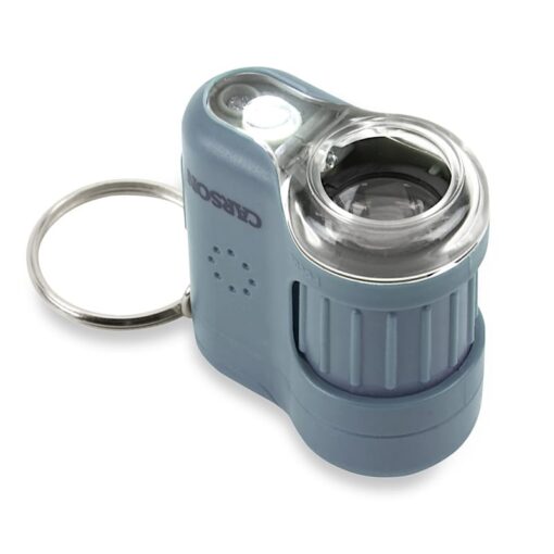 Carson 20x pocket microscoop met UV en zaklampfunctie