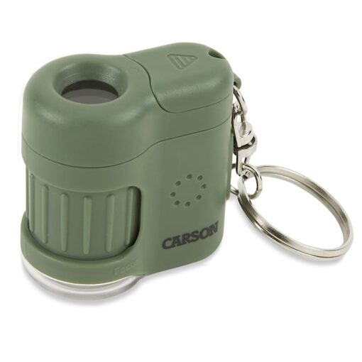 Carson 20x pocket microscoop met UV en zaklampfunctie