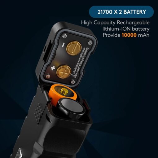 Rovyvon S2 10.000 lumen zaklamp