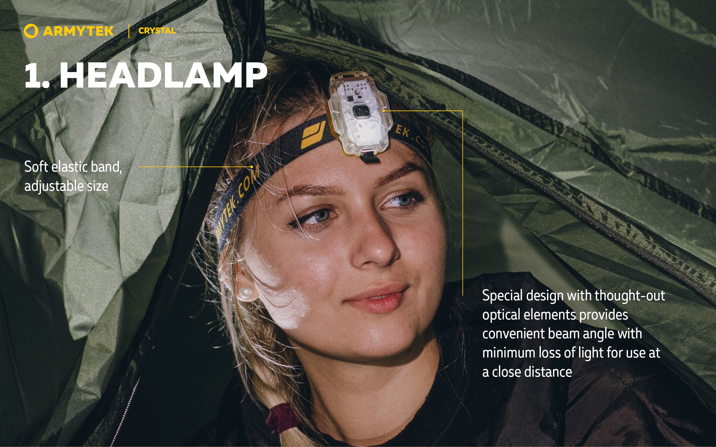 Armytek Crystal Multifunctionele Zaklamp