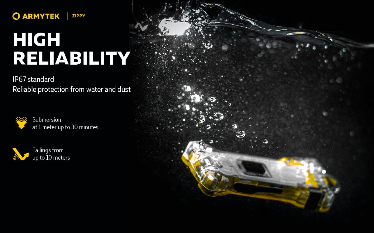 Armytek Zippy Sleutelhangerzaklamp