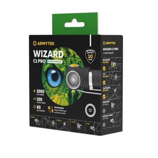 ARMYTEK WIZARD C1 PRO MAGNET USB