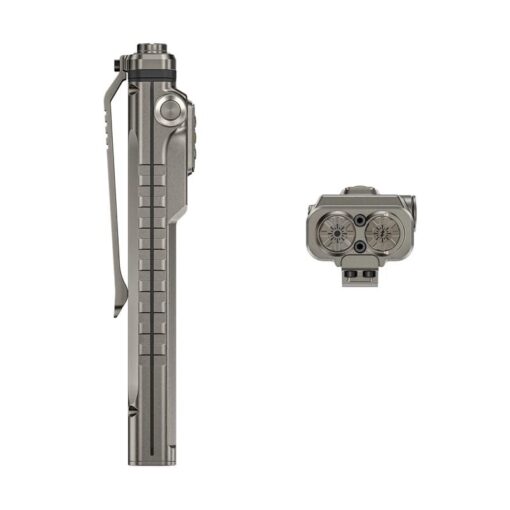 RovyVon Angel Eyes E40 Titanium Flat EDC zaklamp