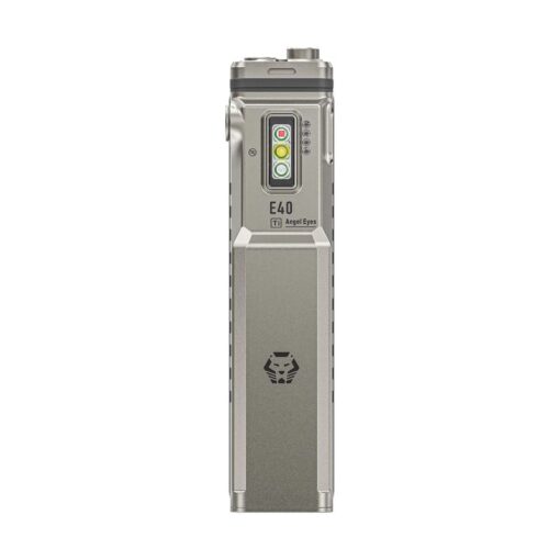 RovyVon Angel Eyes E40 Titanium Flat EDC zaklamp
