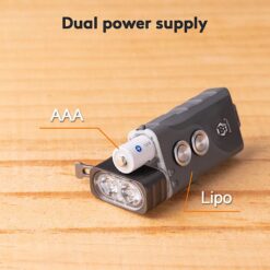 Rovyvon Angel Eyes E1 EDC zaklamp legergroen