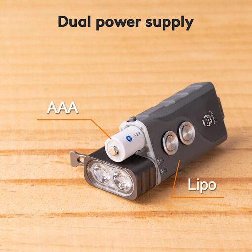 Rovyvon Angel Eyes E1 EDC zaklamp legergroen