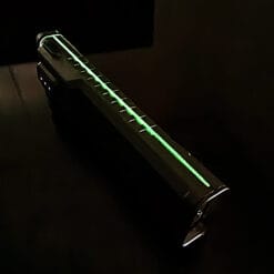 rovyvon e40 edc titanium zaklamp stonewashed 5