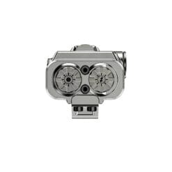 rovyvon e40 edc titanium zaklamp stonewashed 8