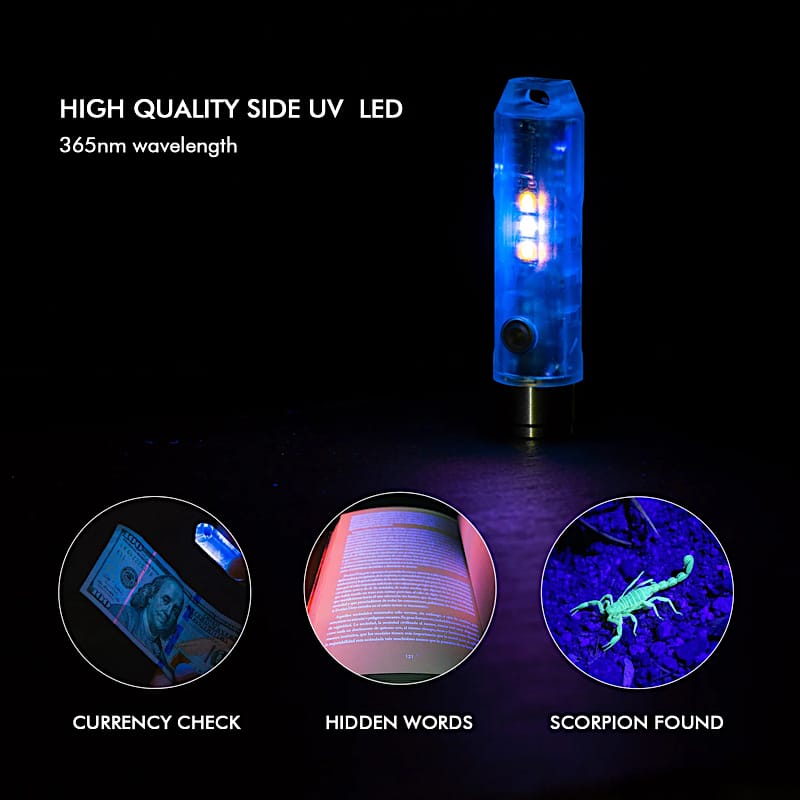 RovyVon Aurora A8 pro - zijlichten met dual UVA en UVC licht - Afbeelding 4