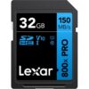 Lexar 32GB SDHC 800x Pro SD geheugen kaart