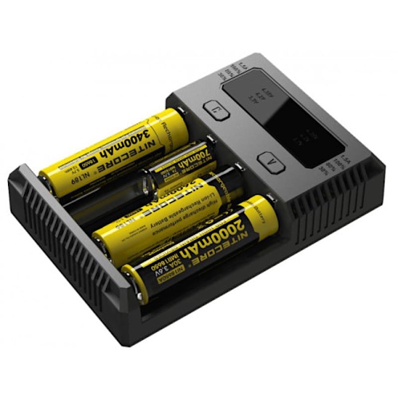 NITECORE INTELLICHARGE NEW I4 – Krachtige en slimme 4-sleufs batterijlader