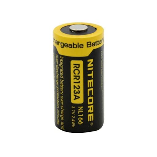 Nitecore RCR123A Li-ion 650mAh – Krachtige en Betrouwbare Oplaadbare Batterij