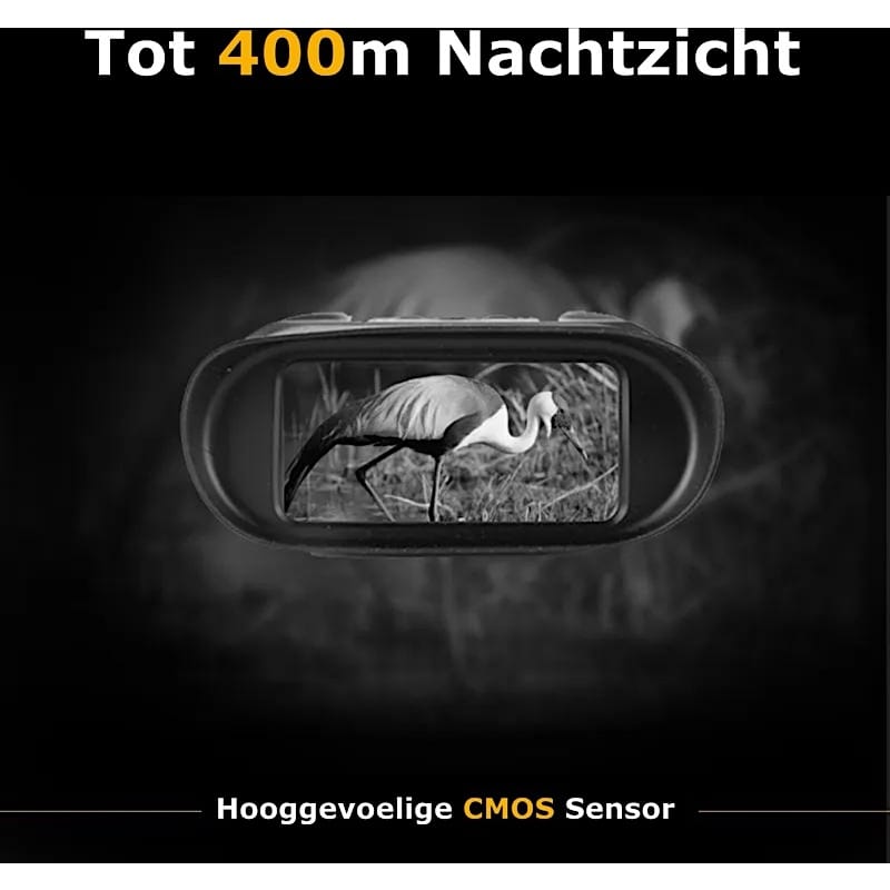 Wildgameplus NV400B Nachtkijker – Betrouwbaar nachtzicht tot 200 meter