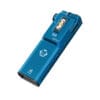 RovyVon Angel Eyes E60 Flat Palm-sized EDC zaklamp Aqua Blue uitvoering