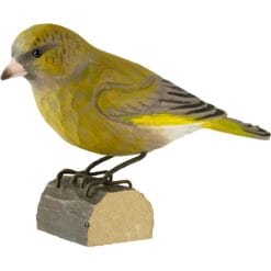 decobird houten vogel groenlingr 2