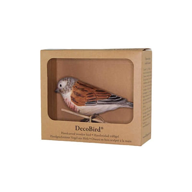 decobird houten vogel kneu 1