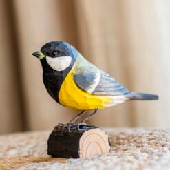 decobird houten vogel koolmees 6