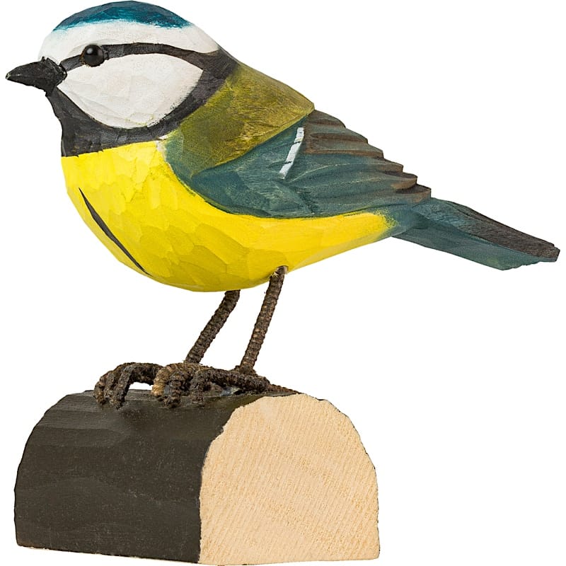 decobird houten vogel pimpelmees 1