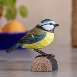 decobird houten vogel pimpelmees 3