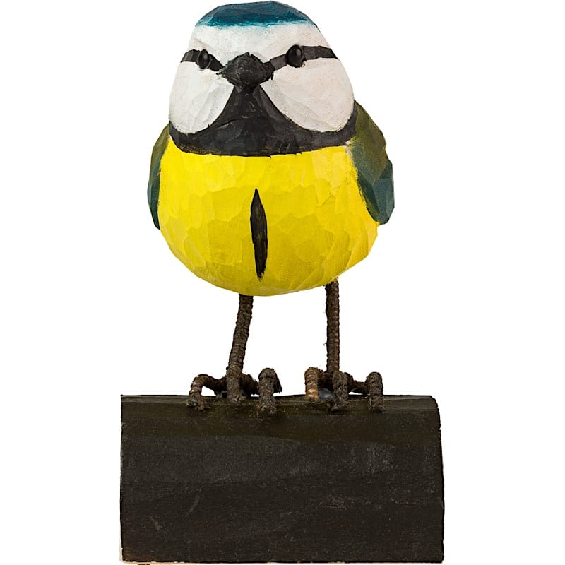decobird houten vogel pimpelmees 5