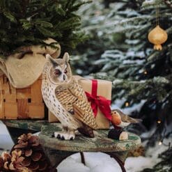 decobird houten vogel ransuil 10