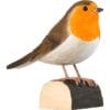 decobird houten vogel roodborst 1
