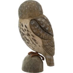 decobird houten vogel steenuil 5